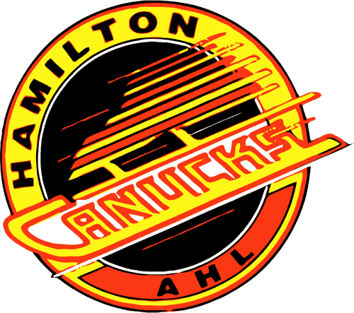 Hamilton Canucks 1992 93-1993 94 Primary Logo iron on transfers for clothing